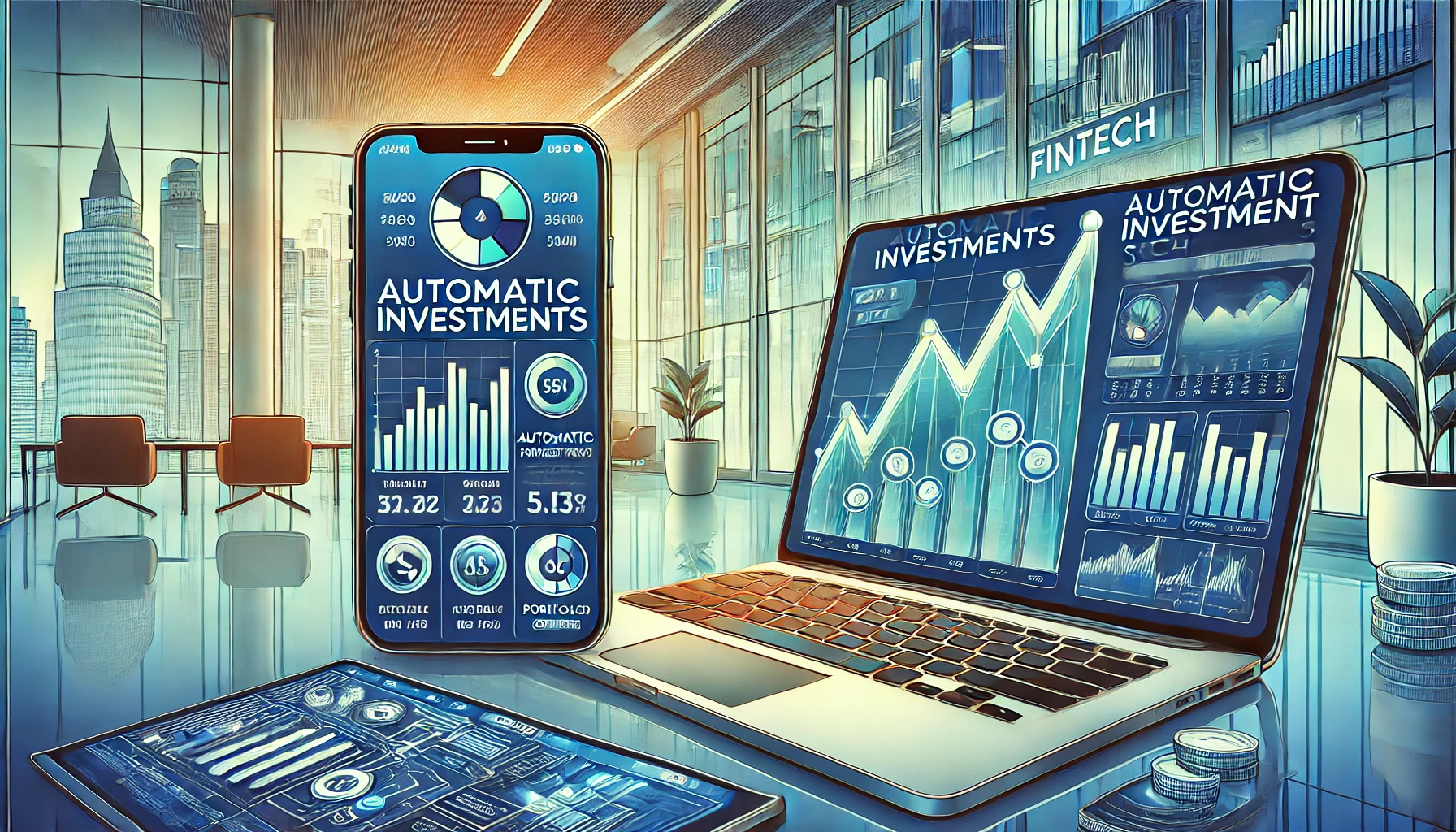 automate investments, robo-advisor setup, smart investing apps