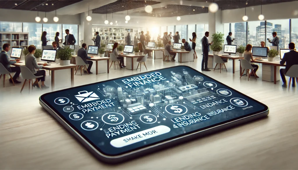 embedded finance solutionsintegrating financial servicesembedded banking trends