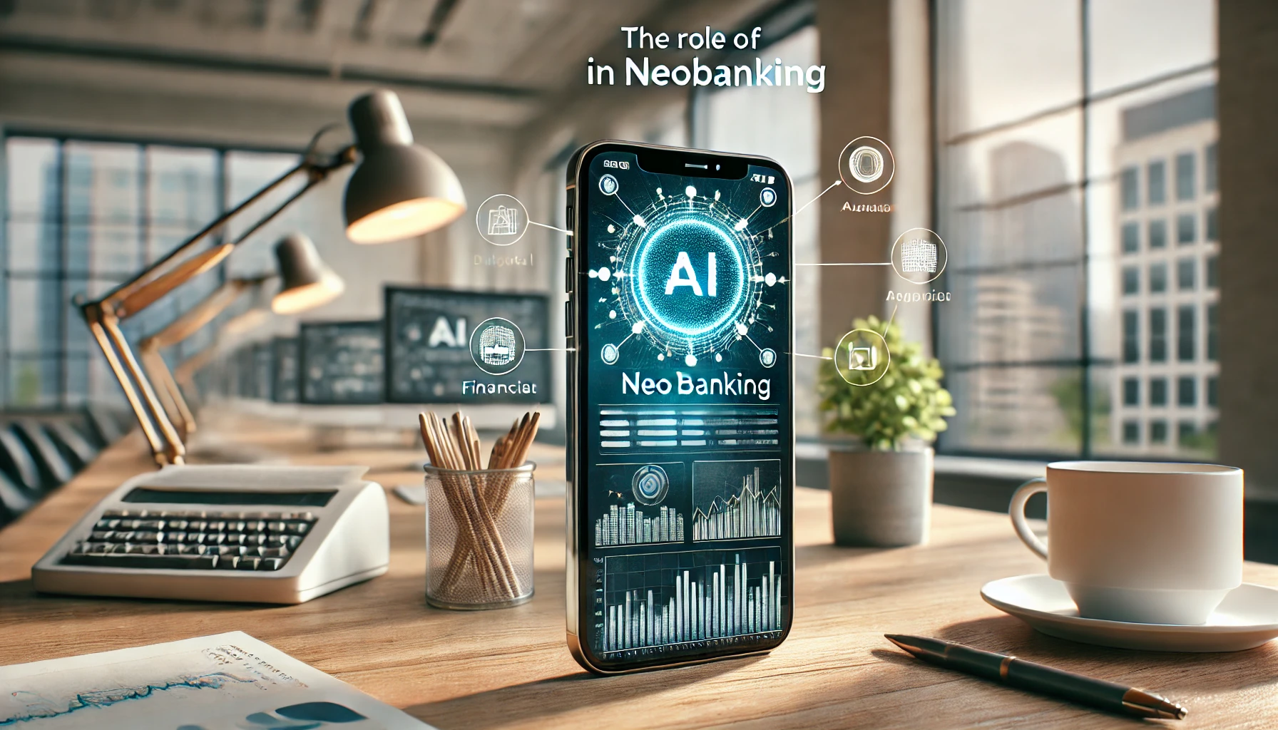 AI in neobanking Machine learning in digital banking AI-driven financial services
