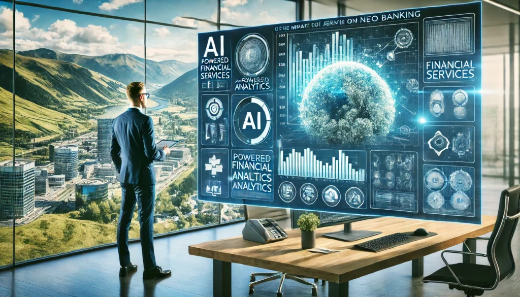 AI in neobanking Machine learning in digital banking AI-driven financial services