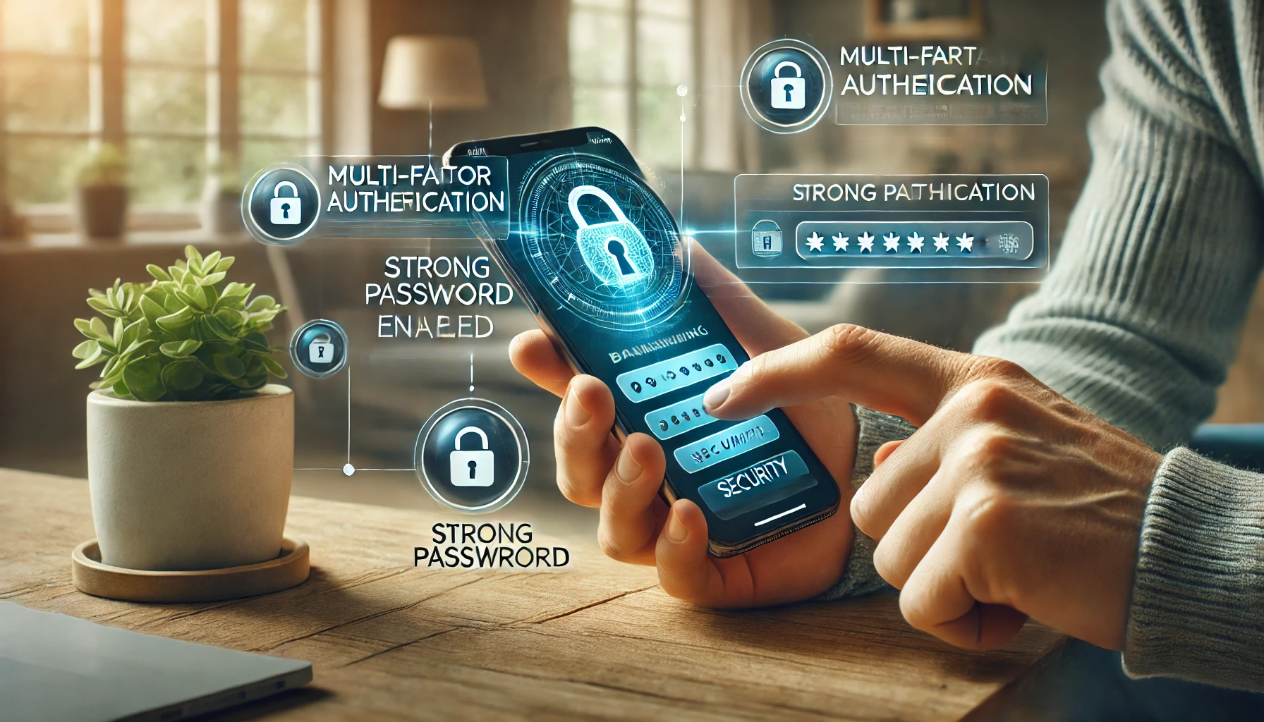 Secure digital banking Protect neobank account Online banking security tips