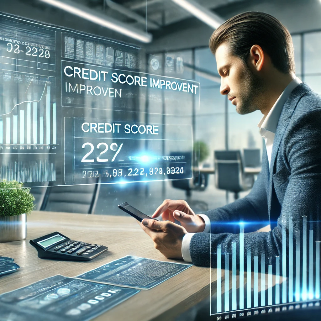 Improve credit score with digital banking Neobank credit-building tools Online banking and credit improvement