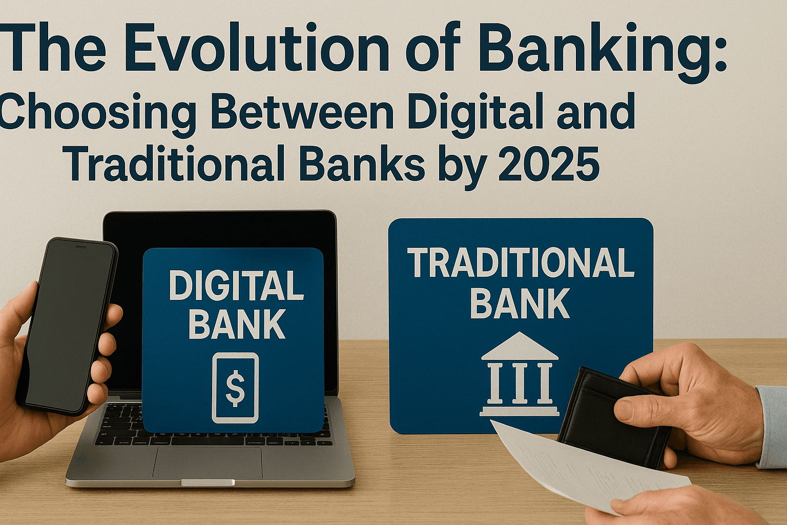 What is the future of banking 2025? Is it better to have an online bank or physical bank? Is digital banking better than traditional banking?