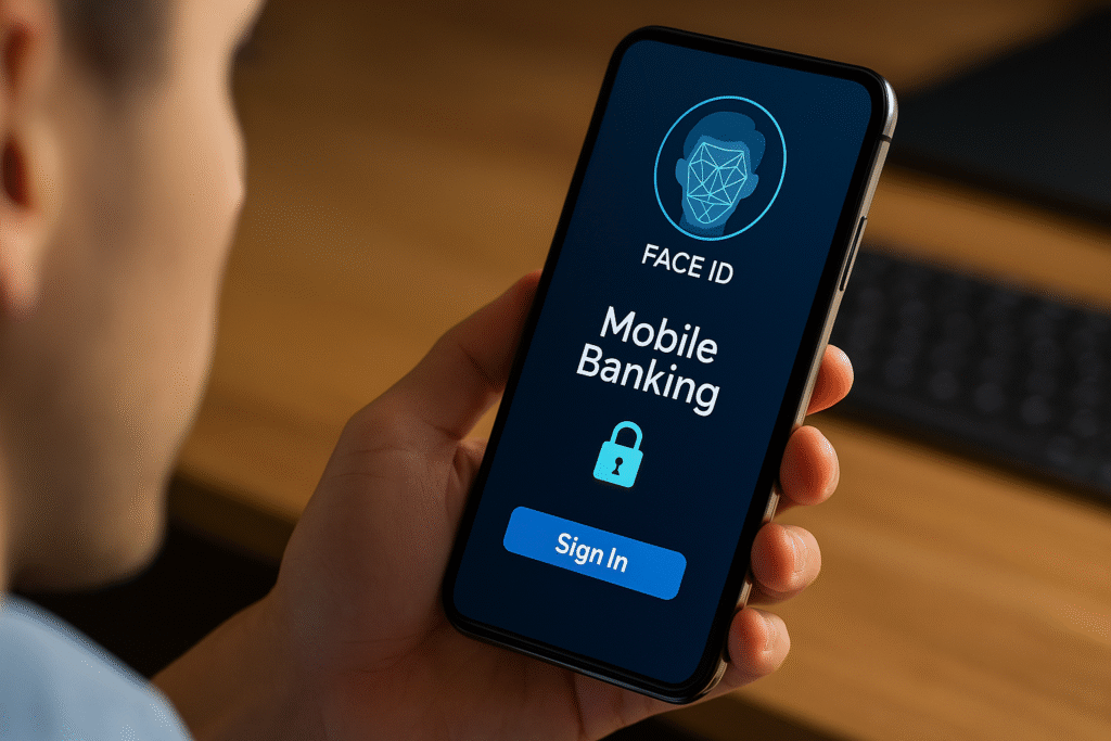 kdkd real-time payments in mobile banking apps peer-to-peer payments biometric authentication