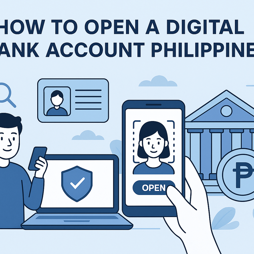 Which digital bank is best in the Philippines? How to open a digital bank account in the Philippines? How to open a digital account on BPI?