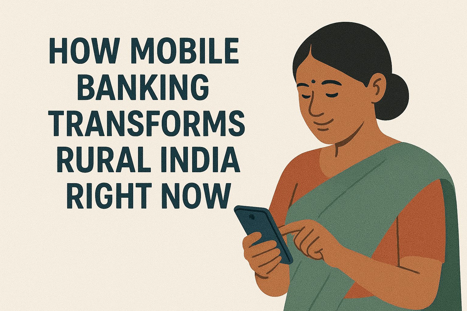 Mobile banking in rural areas Financial inclusion through mobile banking Digital banking in rural India