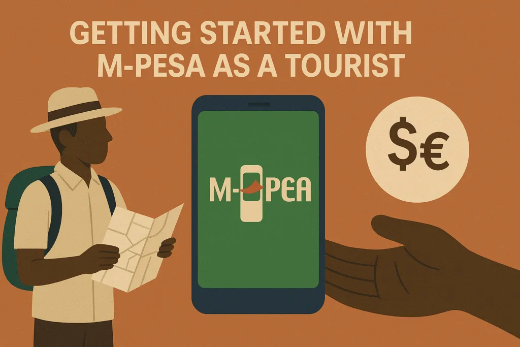 M-Pesa registration process for tourists