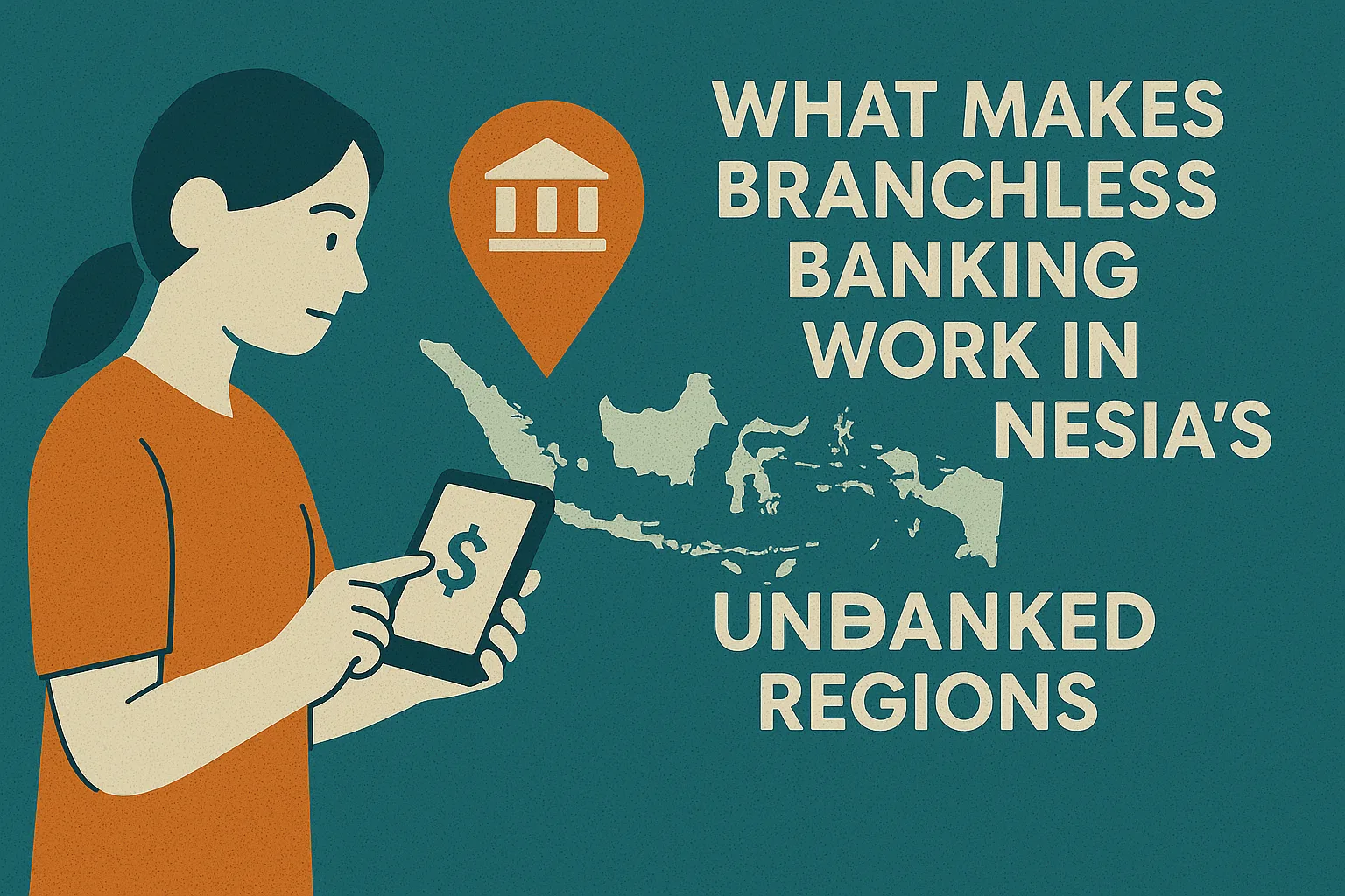 branchless banking Indonesia branchless banking services in rural Indonesia financial inclusion through branchless banking agents